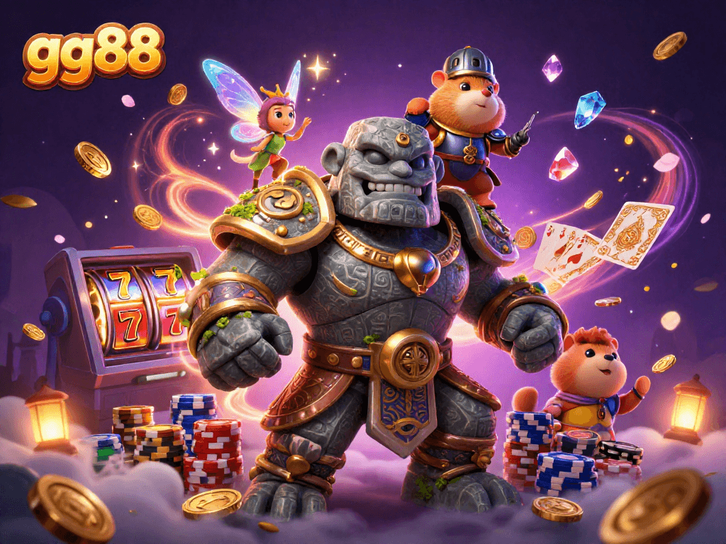 Feel the excitement at gg88: enchanting golem, fairy magic, and jackpot thrills.