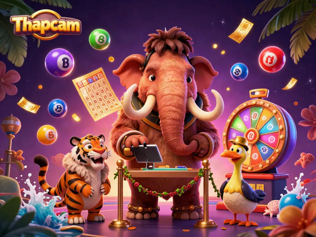 Thapcam delivers a vibrant casino atmosphere with thrilling lottery action and colorful characters.