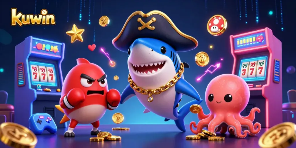 Kuwin unlocks thrilling jackpots with action-packed casino experiences featuring vibrant characters.