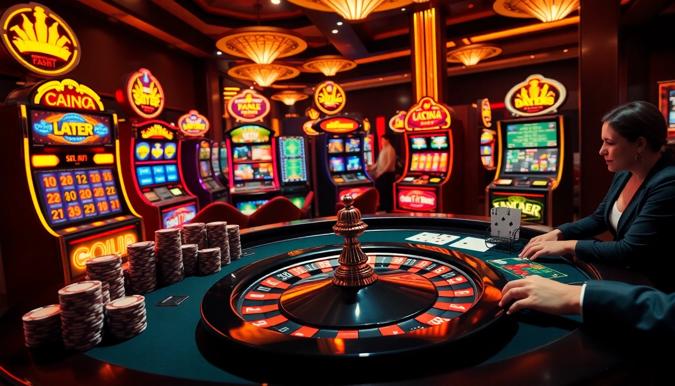 Engaged players at a roulette table enhance their f168 ai experience in a vibrant casino atmosphere.