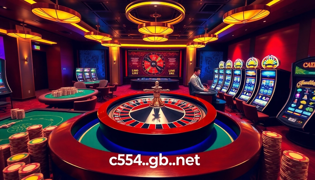 Experience gaming thrills at c54.gb.net with vibrant casino tables and high-stakes action.
