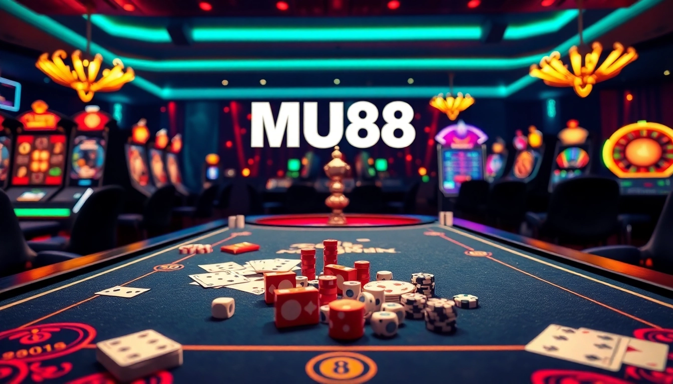 Experience the thrill of mu88 🎖 mu88 casino - đăng ký nhận khuyến mãi tân thủ with vibrant gaming visuals.