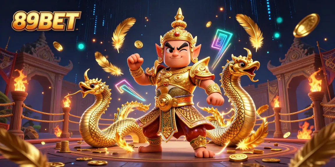 Experience thrilling gameplay with 89BET in a vibrant casino atmosphere.