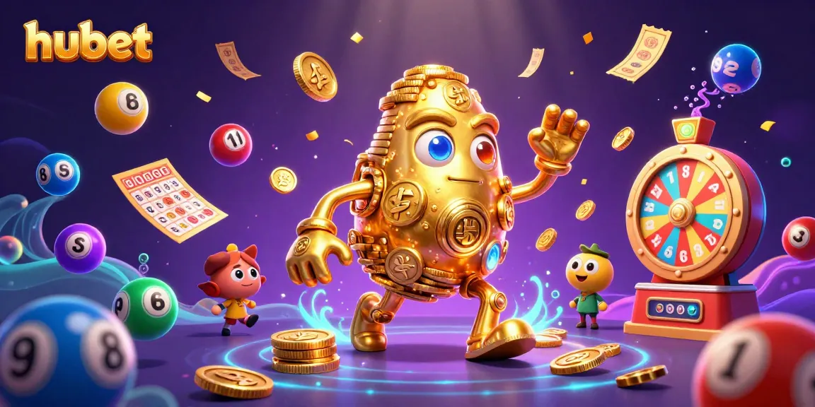Join the thrill of gambling at hubet with vibrant games, golden golem, and exciting lottery elements.