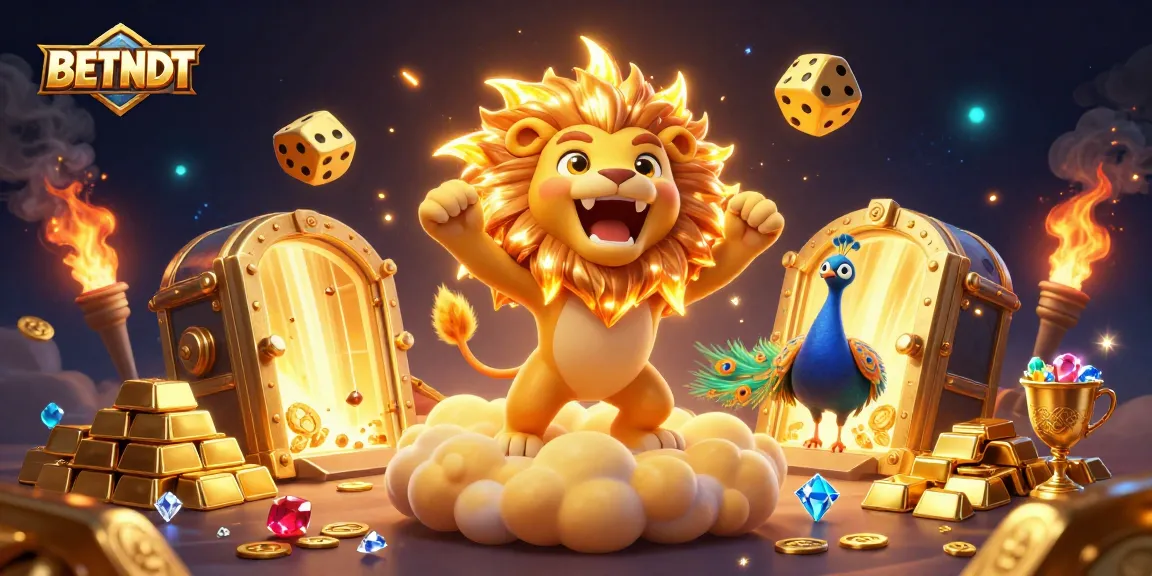 Experience exciting gameplay with BETBDT's vibrant 3D casino world filled with golden treasures and dynamic action.