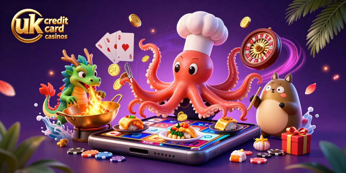 Embark on thrilling gameplay at uk credit card casinos with vibrant characters and colorful slot fun.