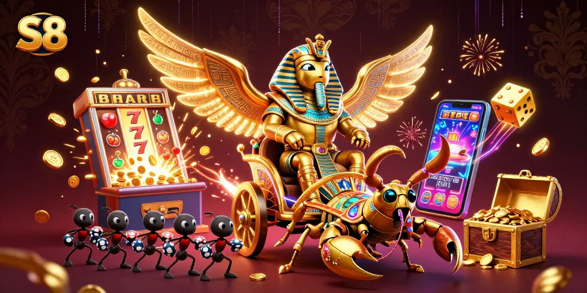 Experience thrilling gameplay at S8 with vibrant 3D casino elements and dynamic action!