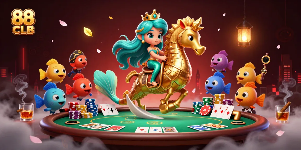 Experience the excitement of 88 CLB with captivating elements from a vibrant casino scene.