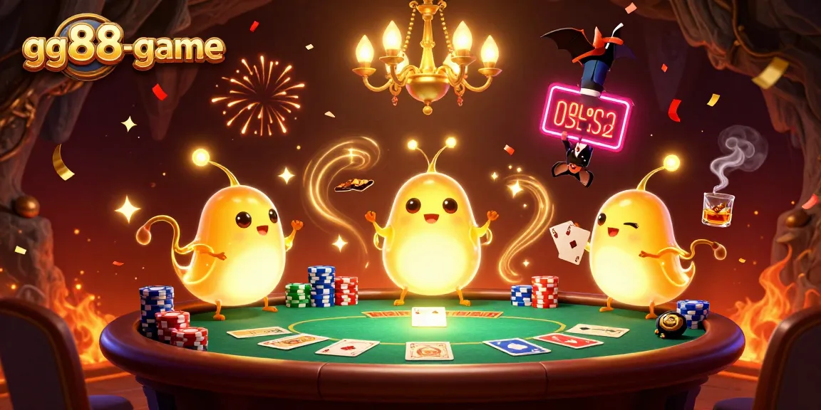 Experience exciting moments at gg88-game's cave casino with vibrant glowworms lighting up the action.