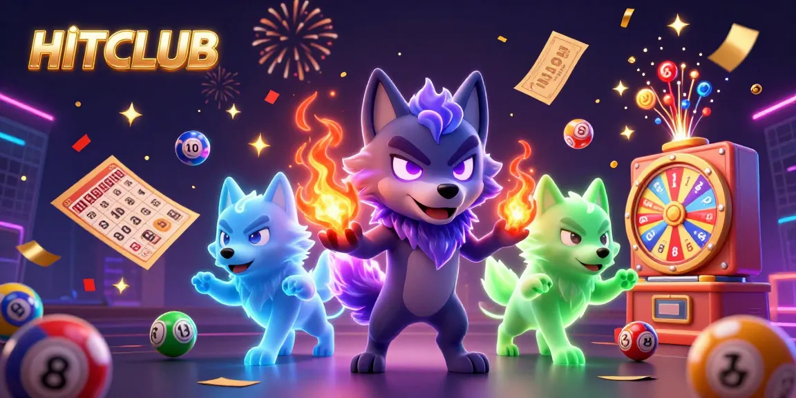 Experience thrilling games at HITCLUB with vibrant lottery elements and dynamic casino excitement.
