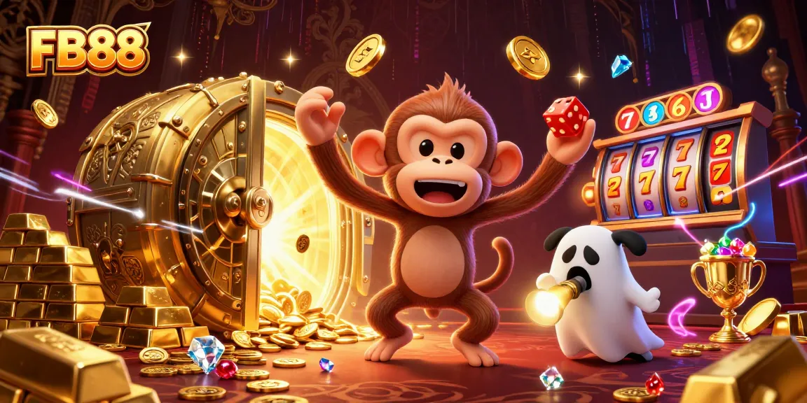 FB88 casino offers exciting gaming experiences with golden treasures and interactive characters.