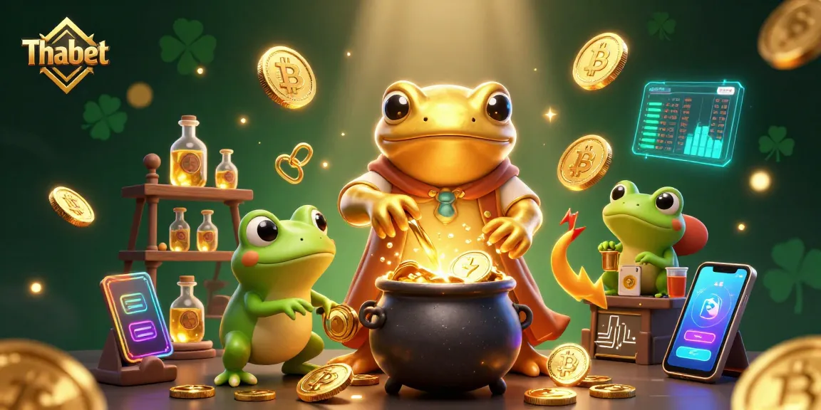 Engage with Thabet's vibrant casino experience, featuring alchemy and crypto elements.