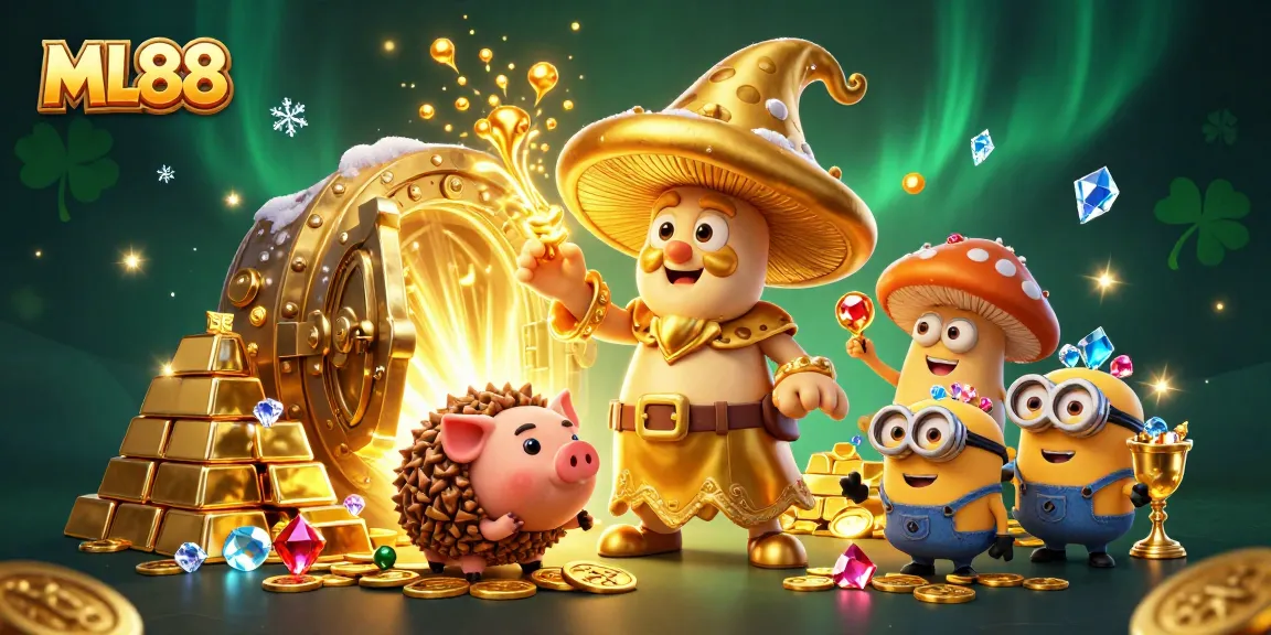 Experience thrilling gaming at ML88 with vibrant treasures and golden wizardry.